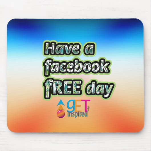 Facebook Free Day Mousepad (Vorne)