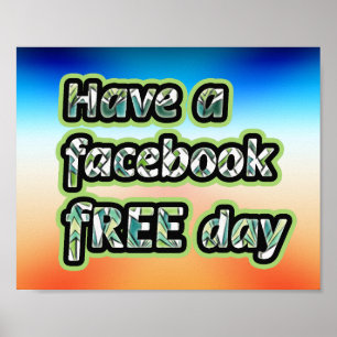 Facebook Free Day Poster