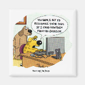 Facebook für Hunde Magnet (Vorne)