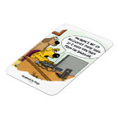 Facebook für Hunde Magnet (Linke Seite)