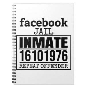 Facebook Haft wiederholt Straftäter Notizblock