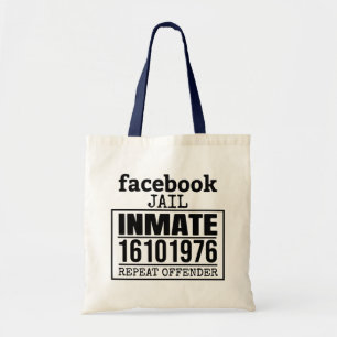 Facebook Haft wiederholt Straftäter Tragetasche