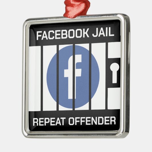 FACEBOOK JAIR REPEAT OFFENDER ORNAMENT AUS METALL (Links)