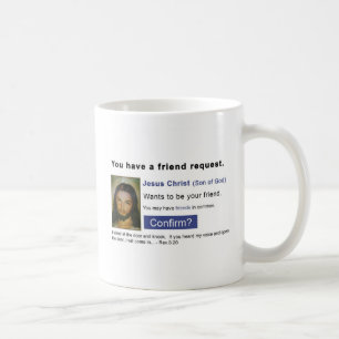 Facebook-Jesus Kaffeetasse