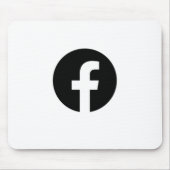 Facebook-Logo Mousepad (Vorne)
