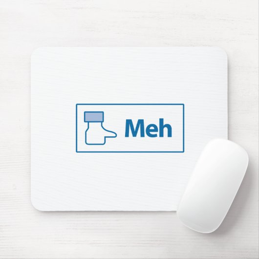 Facebook Meh Mousepad (Mit Mouse)
