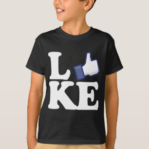 facebook mögen Dunkelheit T-Shirt