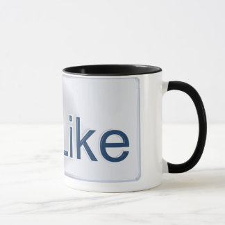 Facebook mögen Knopf-Tasse Tasse