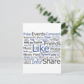 Facebook Postkarte (Stehend Vorderseite)