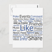 Facebook Postkarte (Vorne/Hinten)