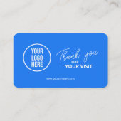 Facebook Reviews QR Code Business Review Link Visitenkarte (Rückseite)