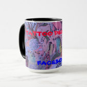 facebook Schale Tasse (Vorderseite Links)