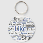 Facebook Schlüsselanhänger (Vorderseite)