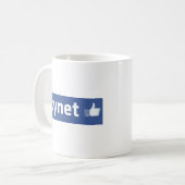 Facebook - Skynet Kaffeetasse (Vorderseite Links)