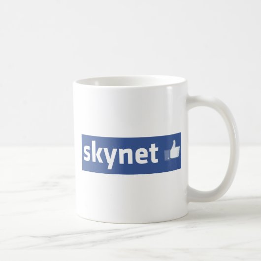 Facebook - Skynet Kaffeetasse (Rechts)