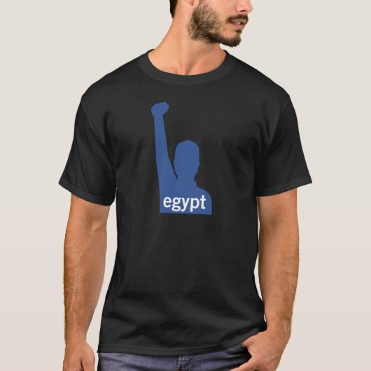 Facebook stützt Ägypten - Mann T-Shirt (Vorderseite)