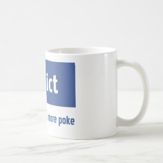 Facebook Süchtiger Kaffeetasse