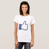 Facebook T-Shirt (Vorne ganz)