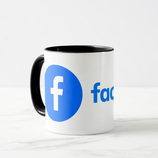 Facebook Tasse (Vorderseite Links)