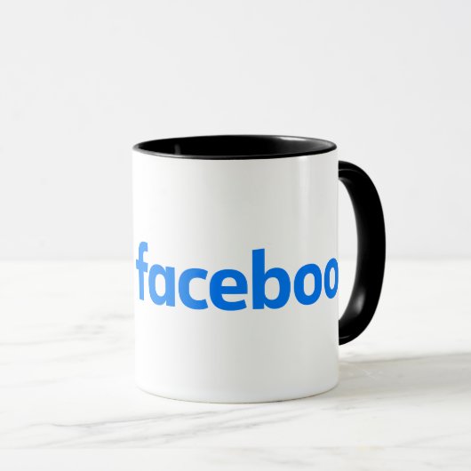 Facebook Tasse (VorderseiteRechts)