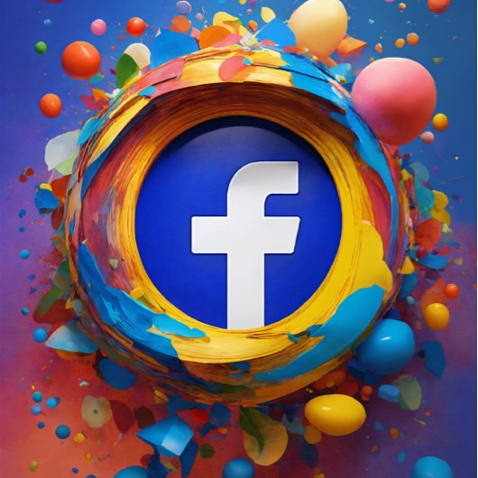 Facebook wali T - Shirt: Trendy design direkt aus T-Shirt