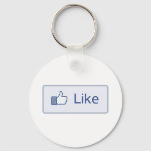 Facebook "wie" Schlüsselanhänger