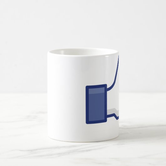 Facebook "wie" Tasse (Mittel)