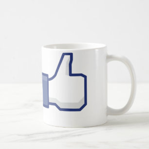 Facebook "wie" Tasse