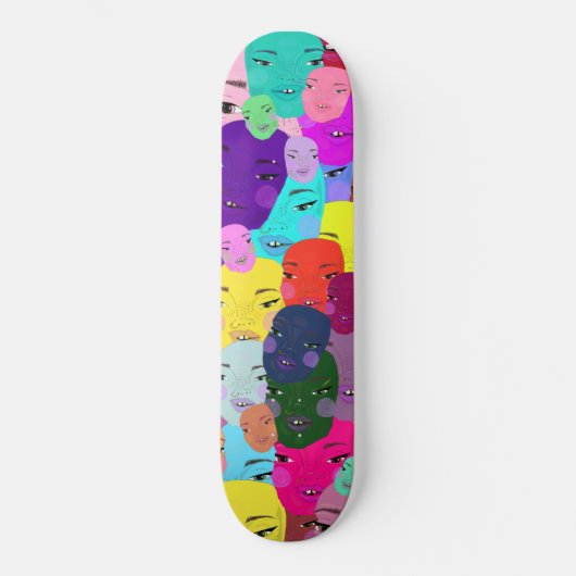 Facecard Deck Skateboard (Vorderseite)