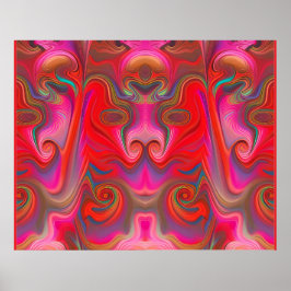 Faced up, aber auch Faced Down - Ken Gage Art Poster