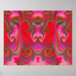 Faced up, aber auch Faced Down - Ken Gage Art Poster