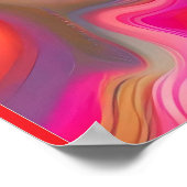 Faced up, aber auch Faced Down - Ken Gage Art Poster (Ecke)