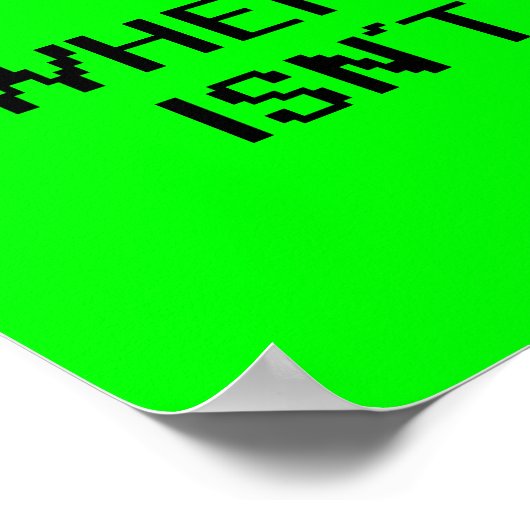 Facedesk Poster (Ecke)