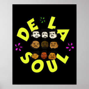 Facehead De La Soul Poster