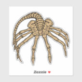 Facehugger-Aufkleber Aufkleber (Blatt)