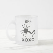 Facehugger - beste Freunde für immer (BFF) Mattglastasse (Links)