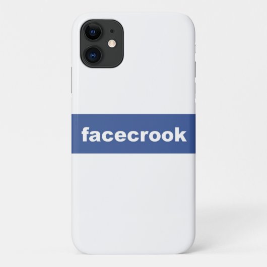 Facekrook Case-Mate iPhone Hülle (Rückseite)