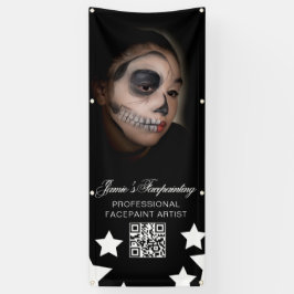 Facepainter Clown Children's Party Rental Business Banner