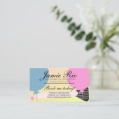 Facepainter Faceboainting Body Artist Brush Ballon Visitenkarte (Stehend Vorderseite)