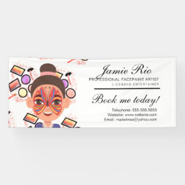 Facepainter Facepainting Body Artist Painter Banner