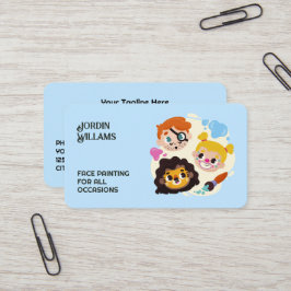 Facepainter Visitenkarte