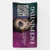 Facepainting Banner For Birthday Events Business (Vertikal)