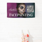 Facepainting Banner For Birthday Events Business (InSitu)