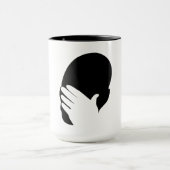 Facepalm-Mem Tasse (Zentrum)