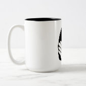 Facepalm-Mem Zweifarbige Tasse (Links)