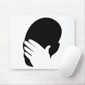 Facepalm-Meme Mousepad (Mit Mouse)