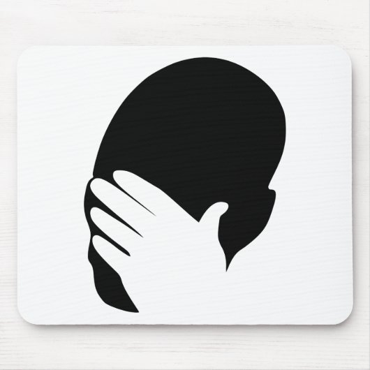 Facepalm-Meme Mousepad (Vorne)