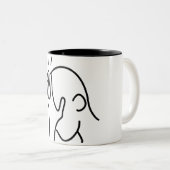 Facepalm Tasse (VorderseiteRechts)