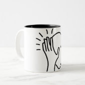 Facepalm Tasse (Vorderseite Links)