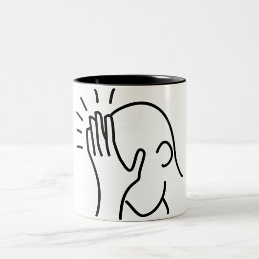 Facepalm Tasse (Mittel)